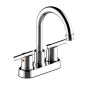 Northern Lights 4" Center-Set Two Handle Lavatory Faucet Chr