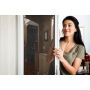Brisa Retractable Standard Single Screen Door- White