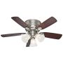 Builder Low Profile 42" Indoor New Bronze Ceiling Fan