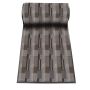 36" x 50' Brick Grey Shell Runner