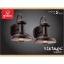 9.5" Oil Rubbed Bronze Exterior Sconces-2/Pack