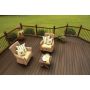 12' Espresso Grooved Sanctuary Fiberon Composite Decking .92