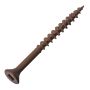 #8 x 2-1/2 Flat SOC UNC Deck Screw-Cedar-100/Box