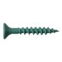 #8 x 1-1/4 Flat SOC UNC Deck Screw-Green-500/Box