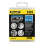 Agrafes robustes 3/8 po Stanley 5 000/bte