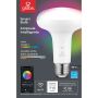 10 Watt BR30 LED Dimmable WiFi Colour Changing Smart Bulb