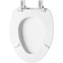 Kendall Elongated Enameled Wood Slow Close Toilet Seat