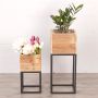 Wood Planter Box Set of 2