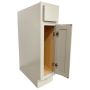 9" Shaker Sink Base Cabinet 35" High- Grey