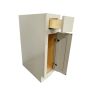 9" Shaker Sink Base Cabinet 35" High- Grey