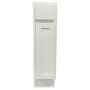 9" Shaker Sink Base Cabinet 35" High Grey Shaker