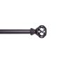 5/8" - 28" - 48" Agatha Orb Curtain Rod