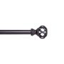 5/8" - 48" - 84" Agatha Orb Curtain Rod