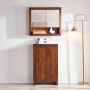 August 30" Mirror Cabinet Walnut