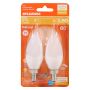 5.5 Watt Dimmable Candelabra Base LED B10 Bulb-2/Pack