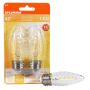 4 Watt Dimmable Medium Base LED B10 Bulb-2/Pack