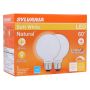 6 Watt Dimmable Medium Base LED G25 Bulb-2/Pack