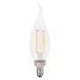 3 Watt Dimmable Candelabra Base LED B10 Bulb-2/Pack