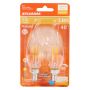 4 Watt Dimmable Candelabra Base LED B10 Bulb-2/Pack
