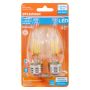4 Watt Dimmable Medium Base LED B10 Bulb-2/Pack