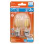 5.5 Watt Dimmable Candelabra Base LED B10 Bulb-2/Pack