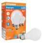 8 Watt Dimmable 15000 Life Medium Base LED  A19 Bulb-4/Pack