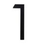 5" Designer House Number Black