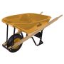 5 Cu-ft Heavy-Duty Flat Free Wheelbarrow