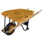 5 Cu-ft Heavy-Duty Flat Free Wheelbarrow