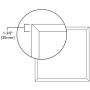 1' x 4' LED Flat Panel Light