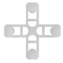 1/4" Leave-In Hard Style Tile Spacers-200/Bag