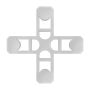 1/4" Leave-In Hard Style Tile Spacers-200/Pack