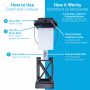 Cambridge Mosquito Repellent Patio Shield Lantern