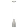 Pratella 5" Satin Nickel Pendant Light