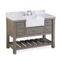 Meuble-lavabo à tablier de 47,5 po