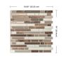 Bellagio Santi Smart Tile Mosaik-4/Pack
