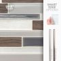 Milano Argento Smart Tile Mosaik-4/Pack