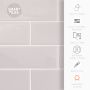 XL Oslo Grey Smart Tile Mosaik-2/Pack