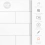 XL Oslo White Smart Tile Mosaik-2/Pack