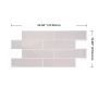 XL Collection Smart Tile Mosaik-2/Pack