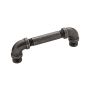 Pipeline 96mm Black Nickel Vibed Pull