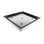 Shower Drain 6"x6" With Tile-Insert In Stainless Steel