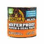 Gorilla Waterproof Patch And Seal Tape Black- 4" x 10'