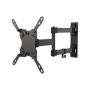 Black Double Swing Arm Television Mount