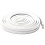Premium Rubber Foam Tape P Profile-White