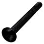 Exterior Black Coated Carriage Bolt 1/2" x 5"