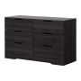 Holland 6-Drawer Double Dresser Gray Oak