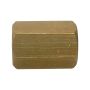 3/8" x 3/8" No-Lead Brass Coupling FIP x FIP