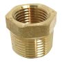 Bague hexagonale en laiton MIP X FIP 3/4 x 1/2 po, sans plom