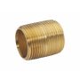 Mamelon de tuyau en laiton MIP 3/8 po, sans plomb